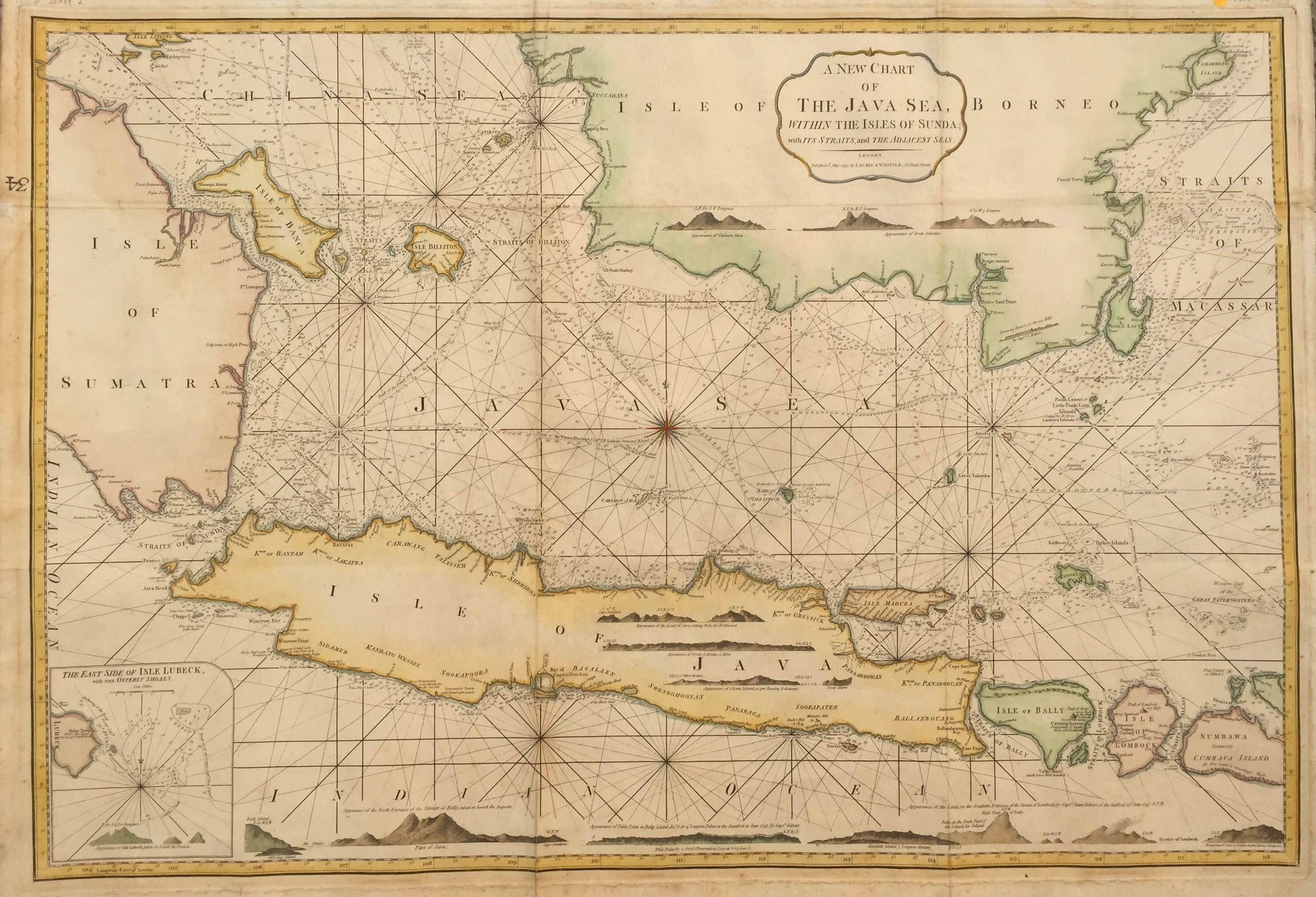 Java Sea Depth Chart
