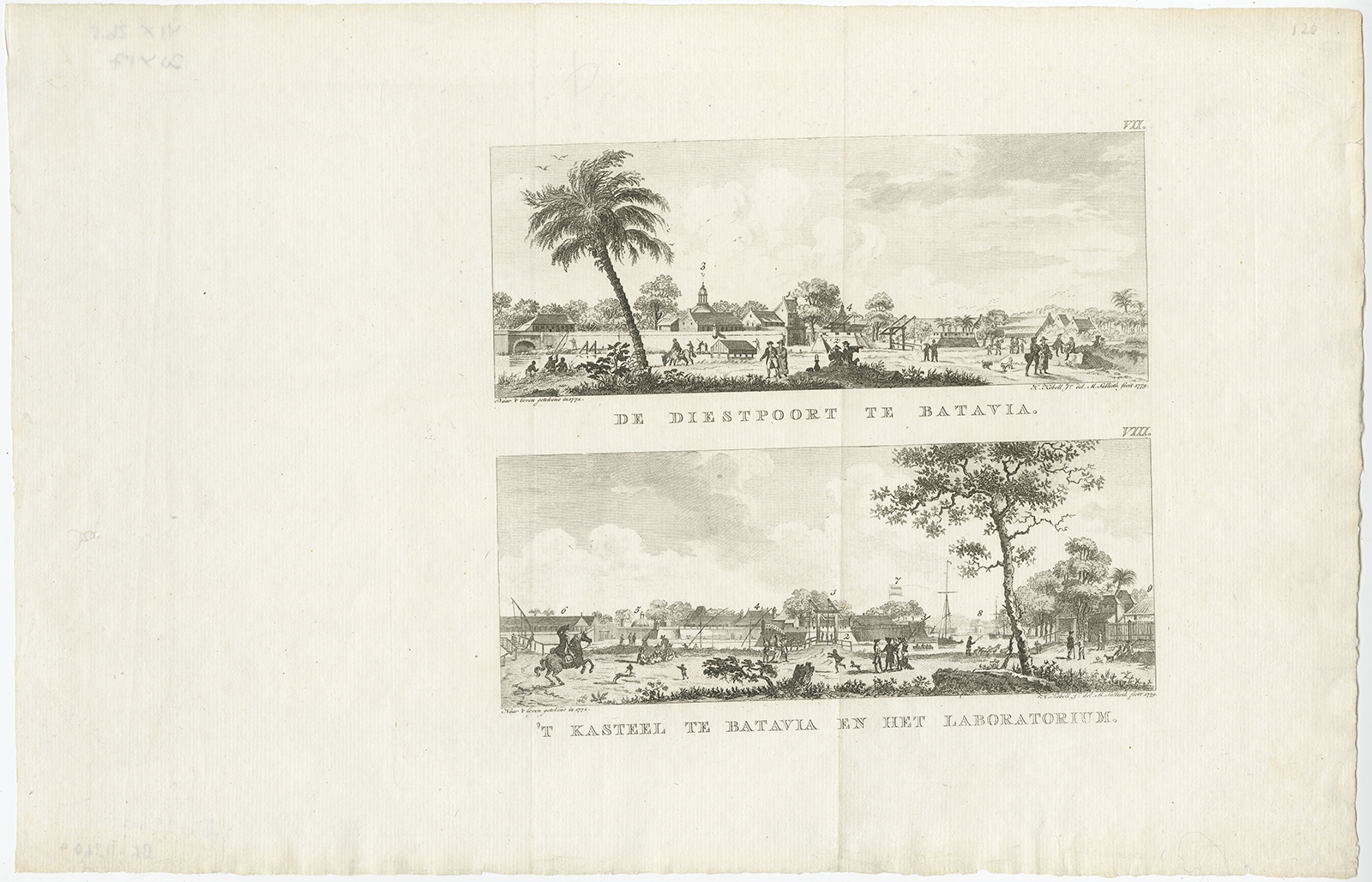 De Diestpoort te Batavia () – Conradi (1782)
