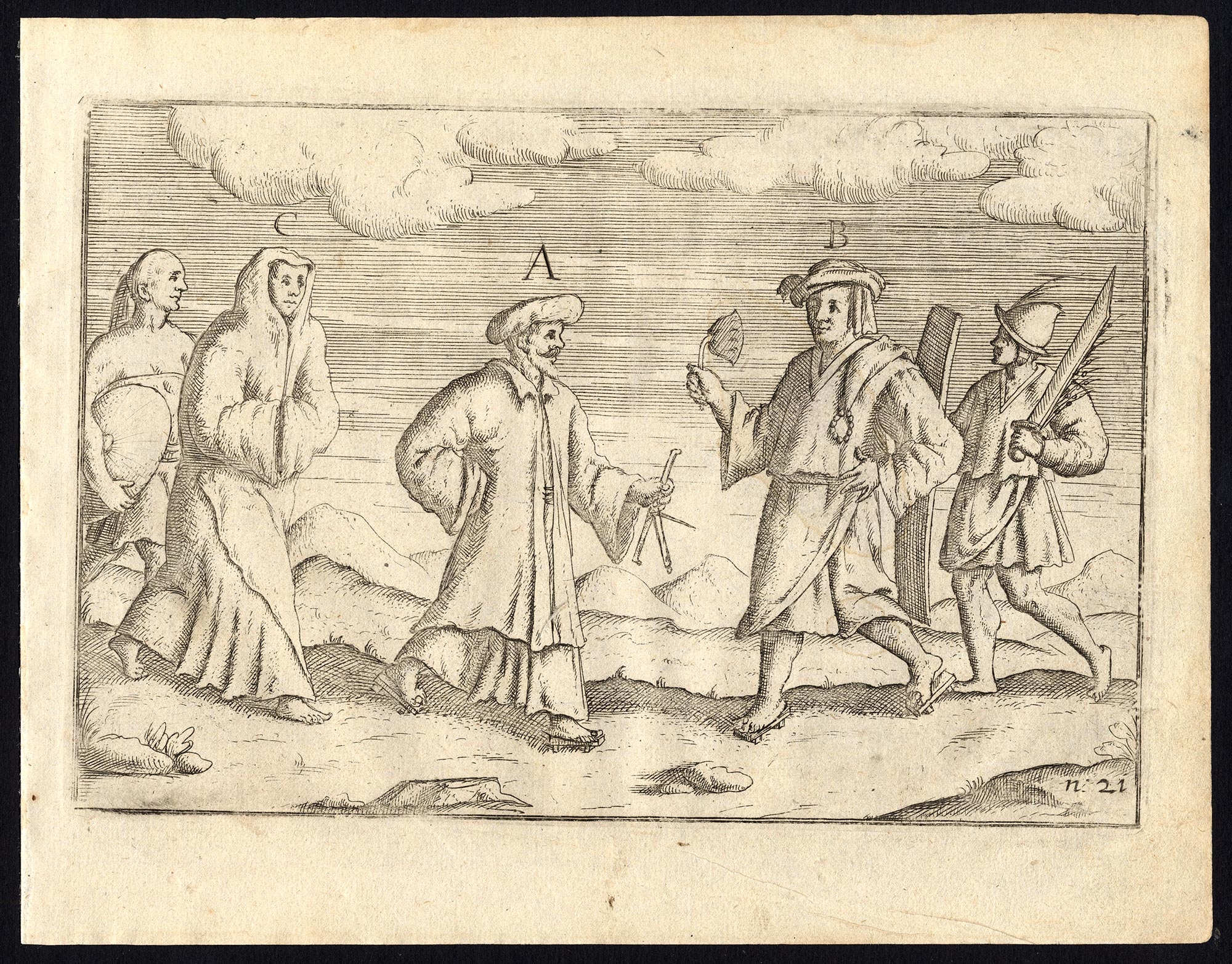 Pl.21 Het kleyn Turxken genaemt Goeytjen (..) - Commelin (1646)