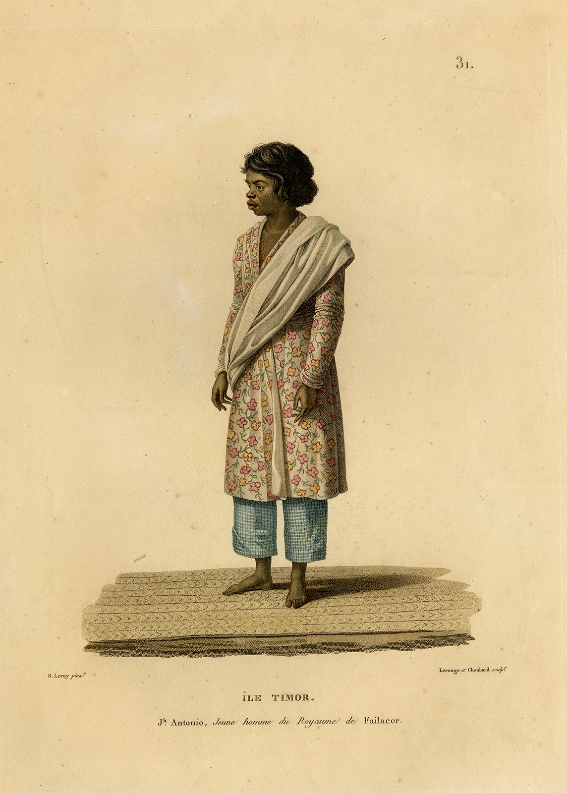Ile Timor - Lerouge & Choubard (1825)