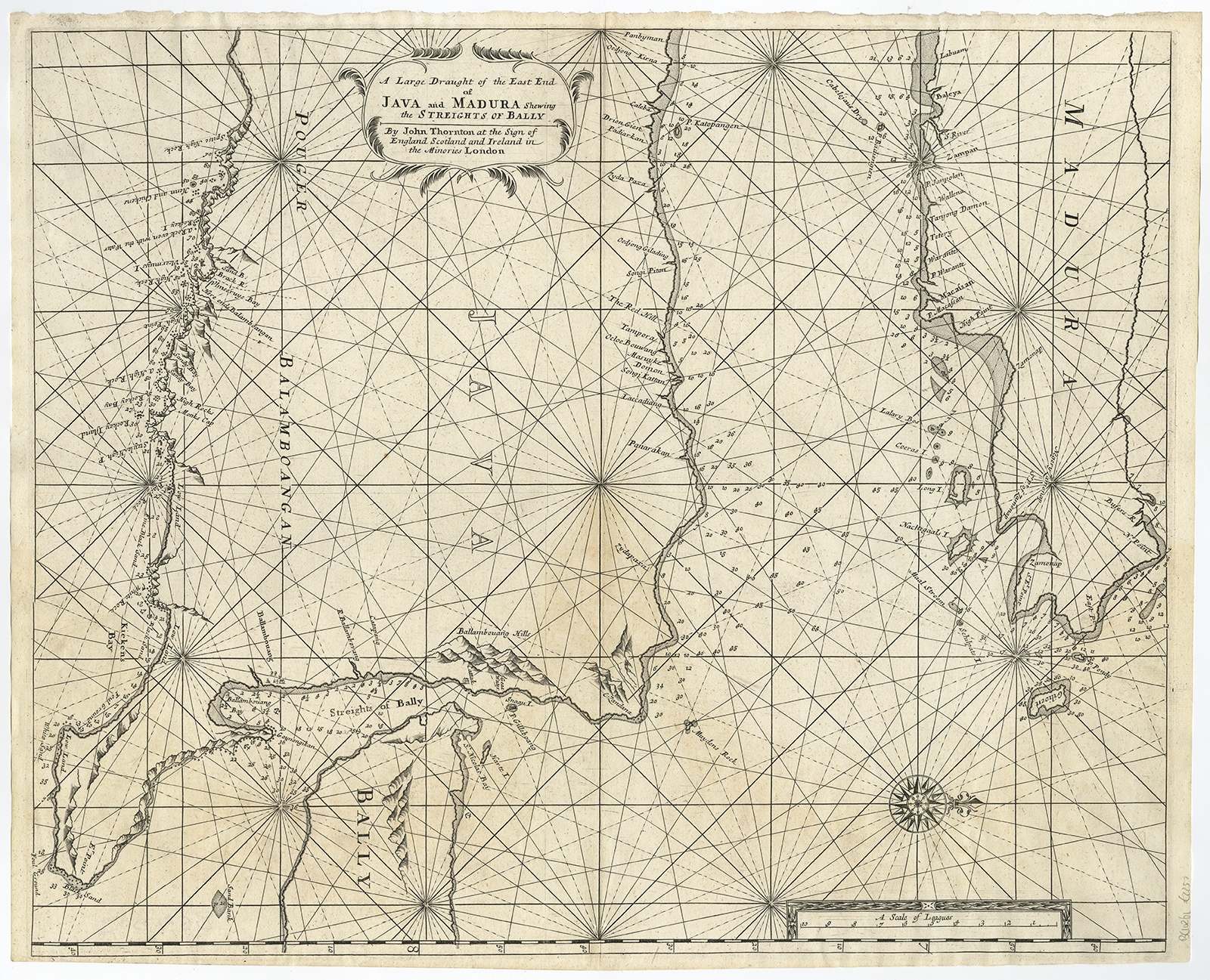 A Large Draught of the East End of Java and Madura (..) - Anonymous (1711)