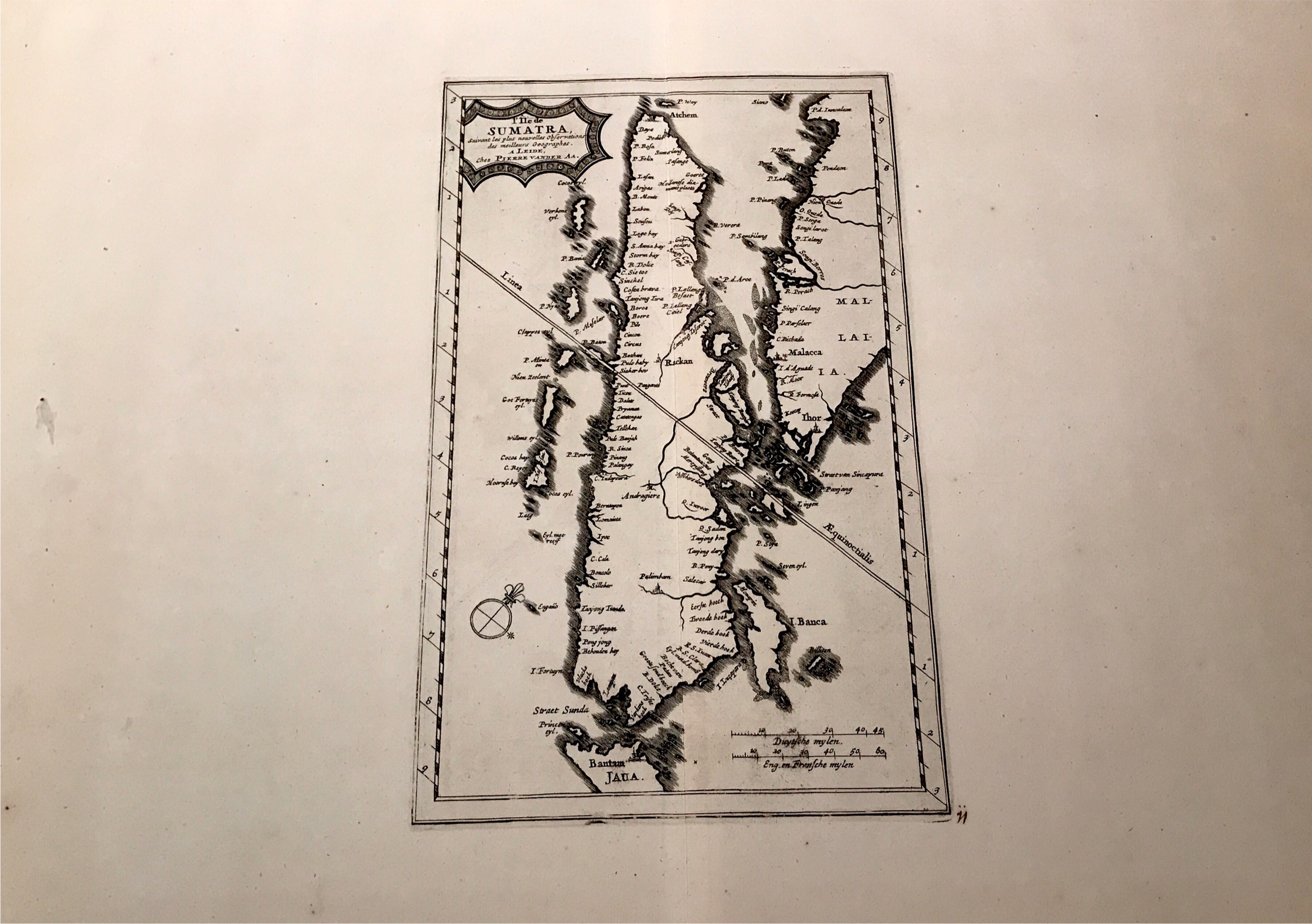 L'Ile de Sumatra - Van der Aa (1725)