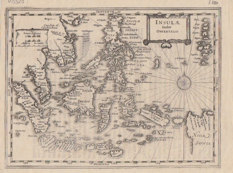 East Indian Islands and South East Asia - Hondius (1608-1630)