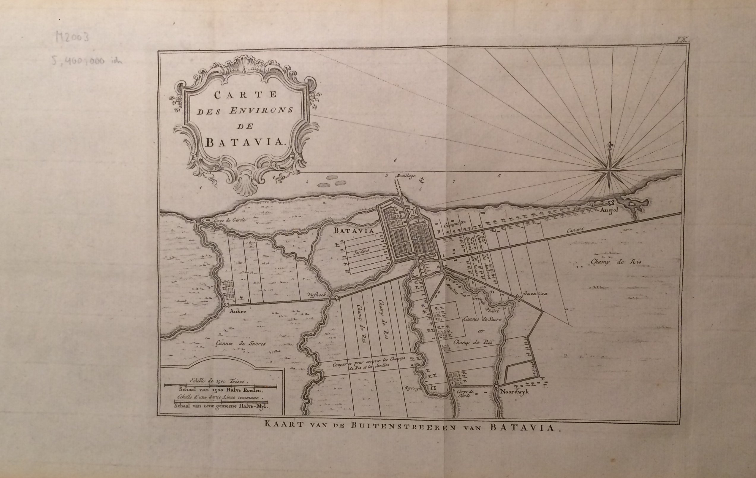 Batavia Map - Schley (c.1756)