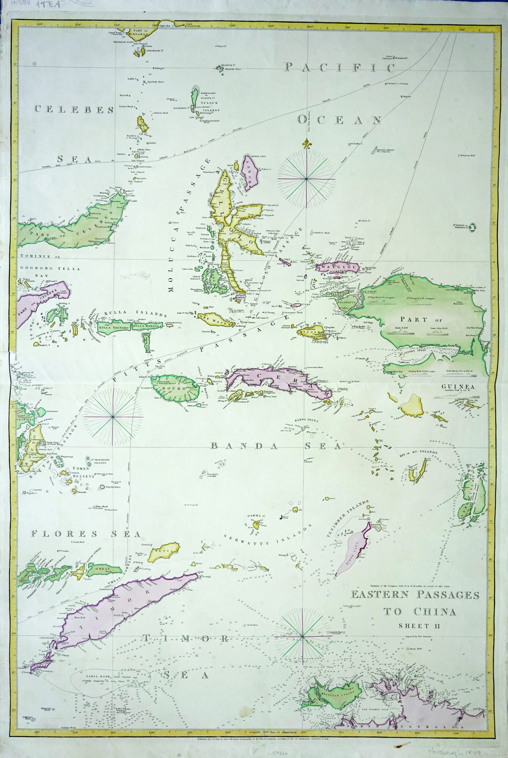 Eastern Passages to China - Bateman (c.1849)